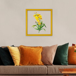 Wallity Cuadro Decorativo Enmarcado Multicolor 32 x 32 cm